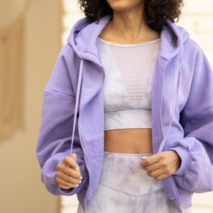 Popflex Oversized Cloud Hoodie - Blue Violet